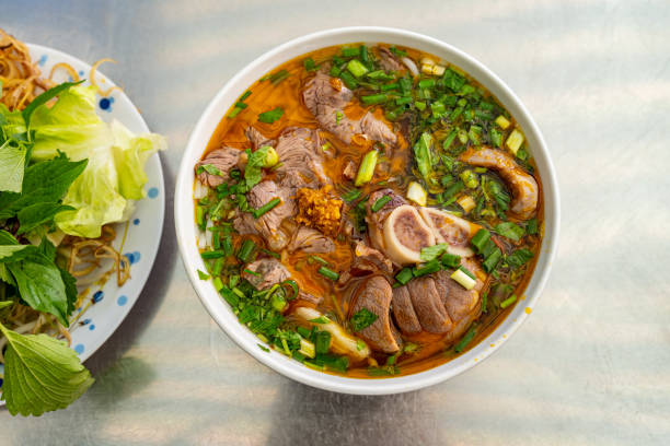 Spicy Vietnamese Beef Noodle Soup (Bún bò Huế)