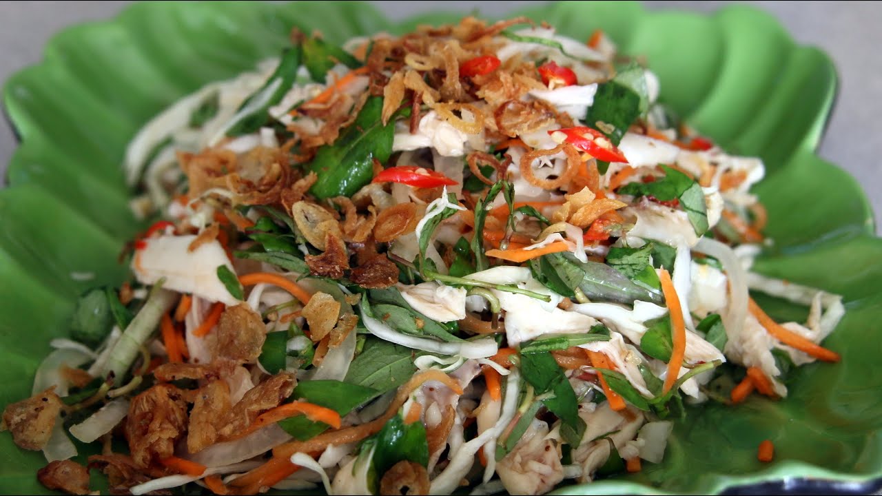 Vietnamese Chicken Salad (Gà Bóp)